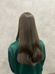 ブリーチ無しダブルカラー×(カットor質感改善TR)¥13000
