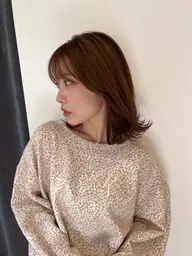 ブリーチなしのワンカラー