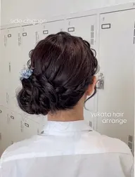🎆浴衣ヘアアレンジ