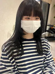 【メンテナンス*】前髪カット+クロナトリートメント+シャンプーブロー¥4000