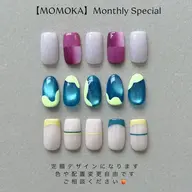 【オフなし】ネイルアート🎨持ち込みデザイン可能🙆‍♀️(デザイン両手4本まで💅🏻)