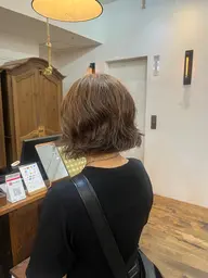 【明日7日 12:30~🈳】レディースカット+パーマ🎀🌀+AujuaシャンプーTR🫧