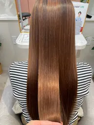 カット➕髪質改善水素ストレート➕トリートメント