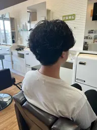 メンズカットパーマ