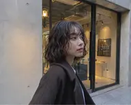 【🌀レディースパーマモデル🌀】カット+パーマ🍀ニュアンス🇰🇷韓国風🌻コテ巻き風🍇