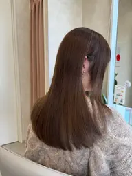【今だけ】平日のミニモ限定価格🫧ダメージレス髪質改善カラー✨透明感&艶仕上げ＋うる艶トリートメント☀️