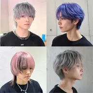 🫧ハイトーンカラー🫧ケアブリーチ×2➕カラー 【トリプルカラー】 #メンズカラー #メンズブリーチ #メンズカット