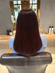 🍒ブリーチなし暖色ワンカラー➕トリートメント付き🍒