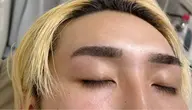 MENS 美眉アイブロウWaxカット間引き