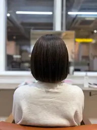 ワンレングスカット+トリートメント🪽