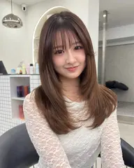 🌸当日予約🉑🌸似合わせカット+透明感カラー+トリートメント