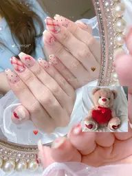 ちび爪さんチップ長さ出し パーツ4個サービス🌙🪽💞