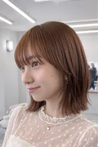 💎期間限定クーポン💎韓国風ミディアムカット🇰🇷