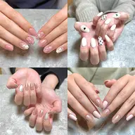 Jr.ネイリストモデル💅オフ込み💰1カラー、ラメグラ🎨お好きなカラーを選べます🍉