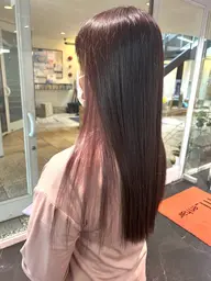 イヤリングカラー（インナーカラー）カット無し