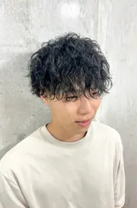 カット＋ツイストスパイラルパーマ🧑‍🦱