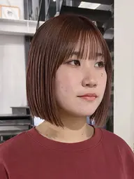 ショート） 縮毛矯正✨️ 【シャンプートリートメント込み】