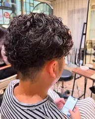 🔥メンズパーマコース🔥メンズカット✂️+パーマ🌀
