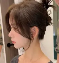 🌷前髪縮毛矯正 + 前髪・顔周りカット✂️