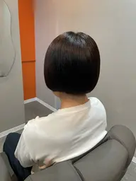 ナチュラルストレート＋シャンプーブロー