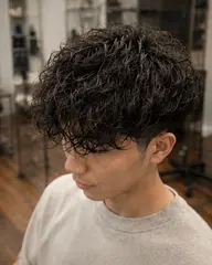 【メンズ限定】メンズカット+パーマ+プチスパ¥12000