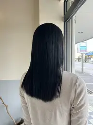 【岡崎/酸性髪質改善/湿気対策】くせ毛ぼかし+シャンプーブロー☁️