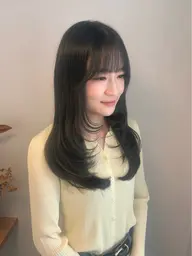 【10月12日❕17時以降限定❕カット＋透明感カラー＋資生堂トリートメント 6900円🐈‍⬛✨】