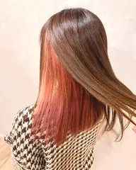 【✂︎カット＋インナーカラー】おしゃれにチラ見せが可愛い