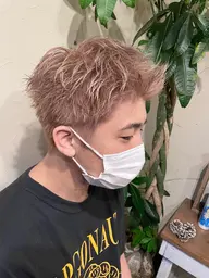 【２回目、３回目以降】カット＋ブリーチ＋カラー