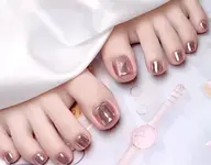 Foot🌻ミラーネイルor オーロラネイル