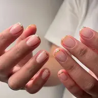 定番フレンチ(クリアベース)◇¥6500。ベースカラー追加+1000