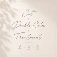 【学生人気🍀】カット×ハイトーンカラー×リペアトリートメント