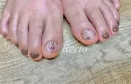 【foot】親指デザイン２本　オフ込み