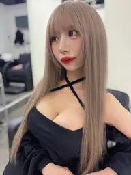 ブリーチ+カラー+2stepトリートメント+エクステ(53cm) 40本
