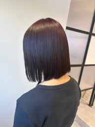 【U24】カット＋透明感ケアカラー＋髪質改善トリートメント☆プレミアムコース
