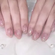 ✨️ハンドネイル✨️オフ込みラメグラデーション