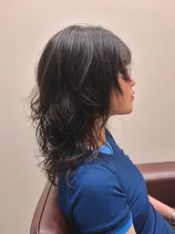 レイヤーカット(ロング、ミディアム可)