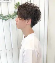 メンズカット+パーマ