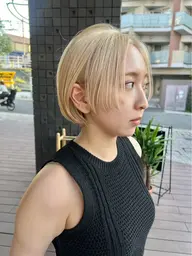 頭皮に付けないゼロテクブリーチ+カラー✨