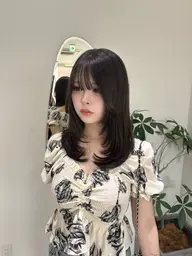 🩰韓国風レイヤーカット+超音波クイックトリートメント🤍✨️