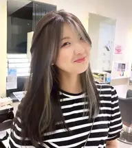 【人気メニュー🌟】【藤本指名限定🌸】前髪カットサービス付き💕 フェイスフレーミングヘアカラー🌈