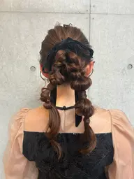 ヘアセット　ヘアアレンジ