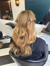 🩵ダウンヘアアレンジ🩵『お呼ばれ、入学、イベント等』注意事項お読みください⚠️
