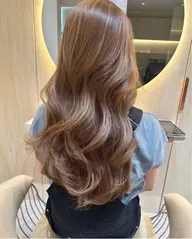 《ブリーチなしで明るくしたい方必見✨》似合わせカット＋ダブルカラー＋髪質改善トリートメント