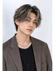 新規カットカラー【ご新規様限定】カット+メッシュハイライトカラー（ブリーチ1回）