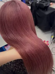 【💙ハイトーンカラー💙】リタッチ➕オンカラーAujuaトリートメント付き
