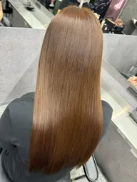 限定クーポン🌕艶カラー➕髪質改善縮毛矯正ストレート➕超音波トリートメント