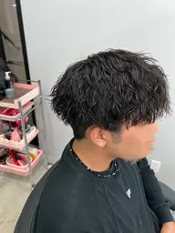 ✂️メンズカット+ツイストスパイラルパーマ🌀