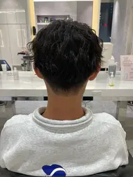 キツめからゆるめまでカッコよく🤝❤️🔥カット+ツイストスパイラル+内部補修or地肌ケアバブル