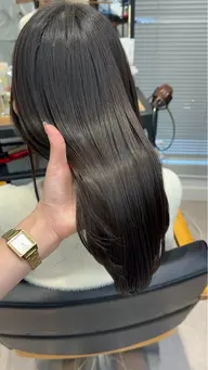 【🫧美髪ナチュラルストレート🫧】カット+美髪酸性ストレート¥19250
